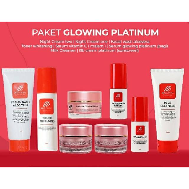 Paket Glowing Platinum, By Md Glowing