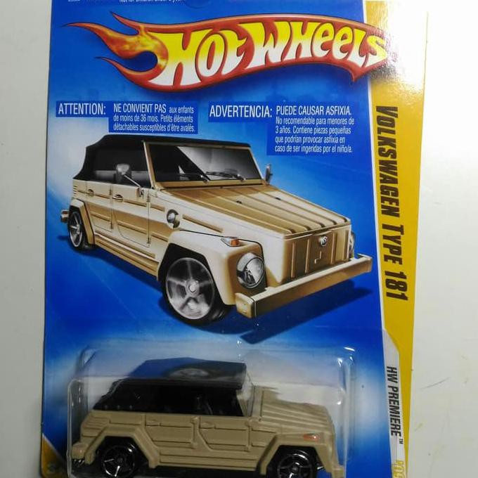 Hotwheels Vw Volkswagen Type 181 Abu2 Camat - Termurah 