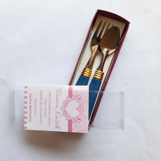 SUVENIR PERNIKAHAN SENDOK GARPU TERMURAH