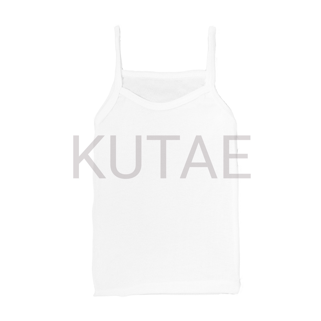 3 PCS TANKTOP / SINGLET ANAK BAYI KUTAE POLOS-2