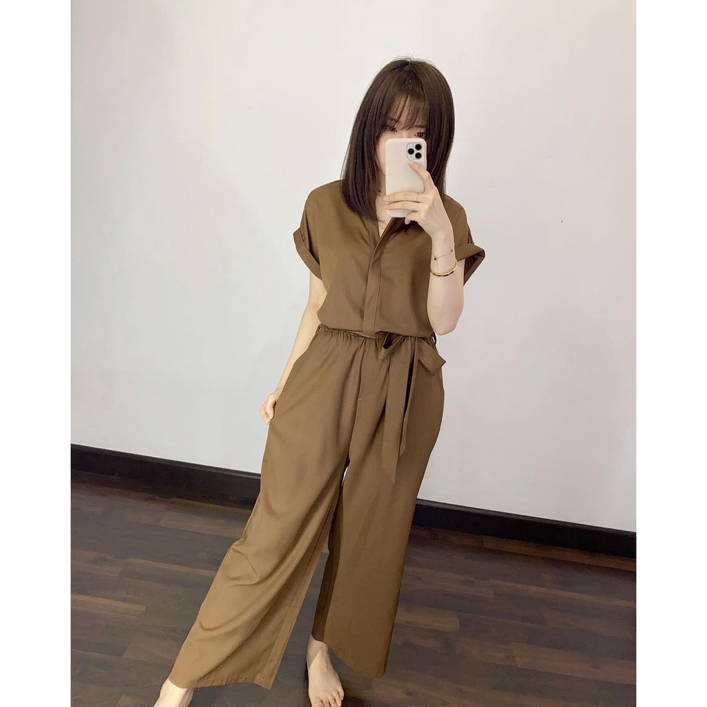 Gisela Jumpsuit Lengan Pendek Fashion Muslim Wanita