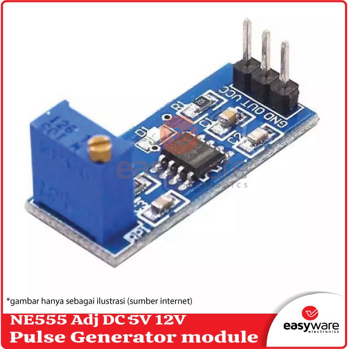 NE555 Adj DC 5V 12V Pulse Generator module