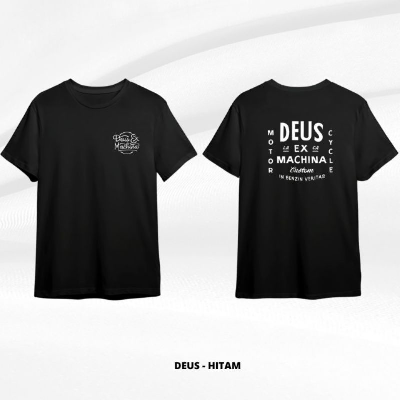 kaos deus / baju deus / kaos deus hitam / baju dewasa / deus / allsize