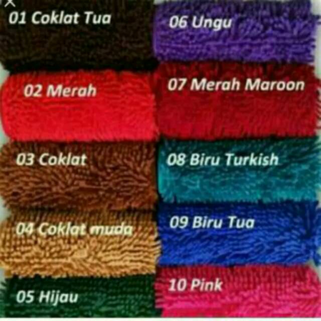 Keset cendol microfiber