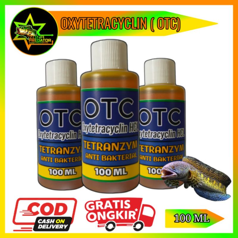 OTC [ OXYTETRACYCLIN] ANTIBIOTIK IKAN HIAS 100 ML