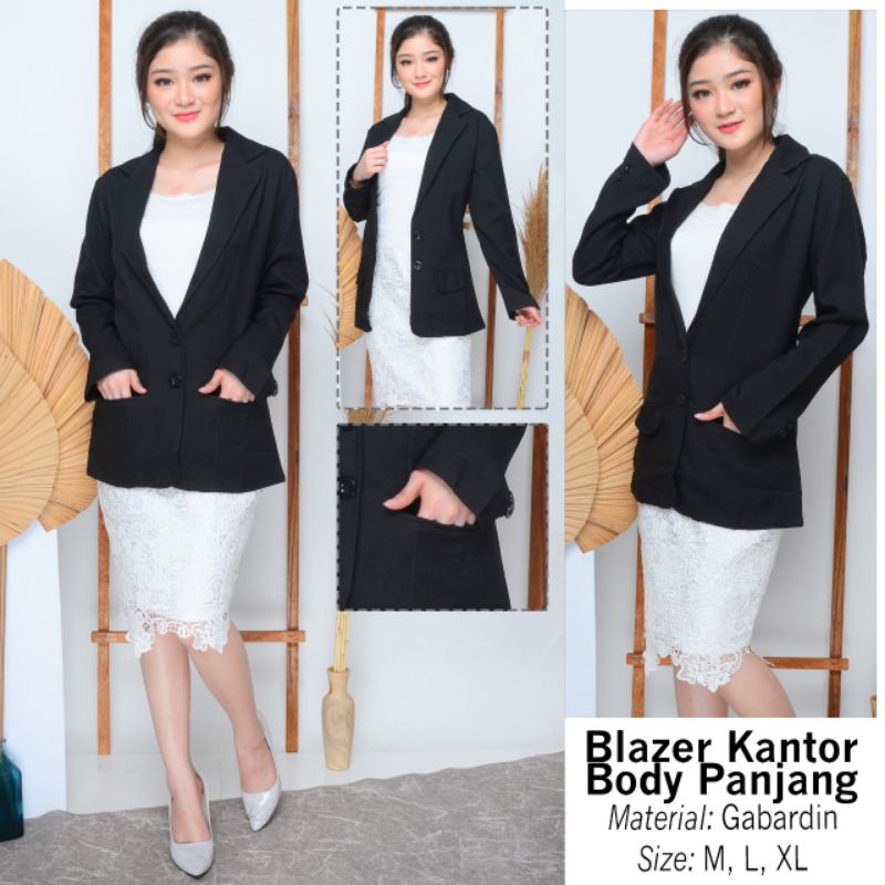 BLAZER/ATASAN BLAZER/BLAZER WANITA/SERAGAM KERJA