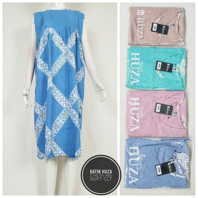 Daster Huza tanpa lengan