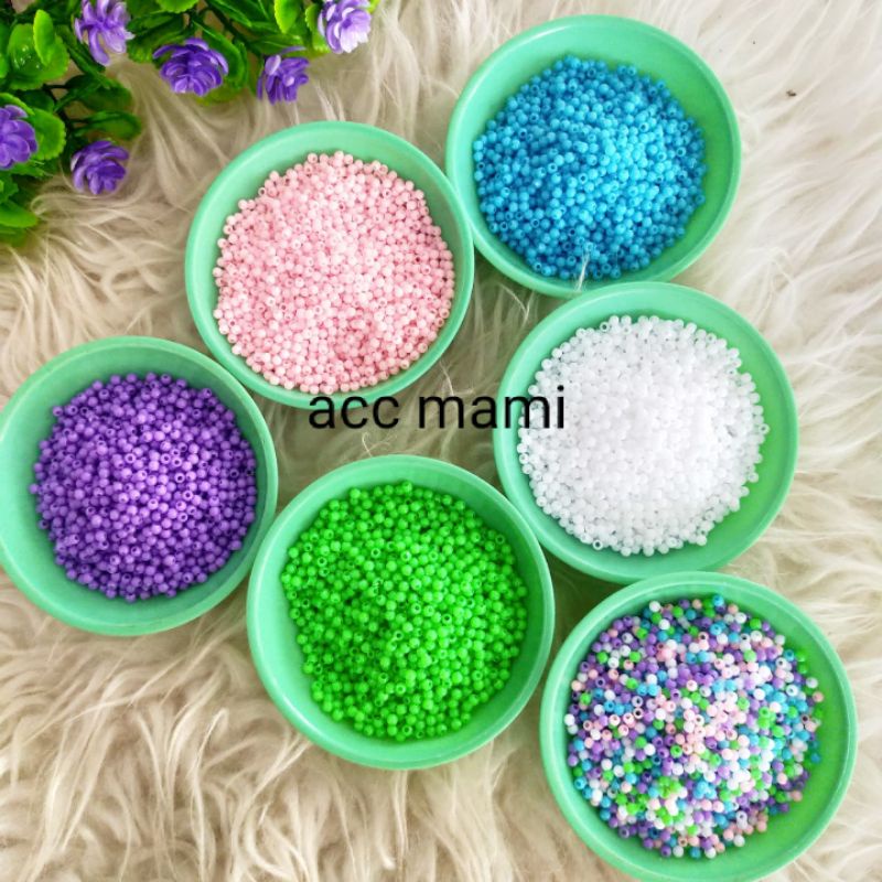 mote susu manik susu 3mm per bungkus