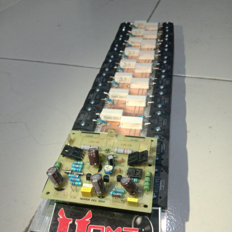 KIT DRIVER SOCL 504 SANKEN 10SET 2000WATT