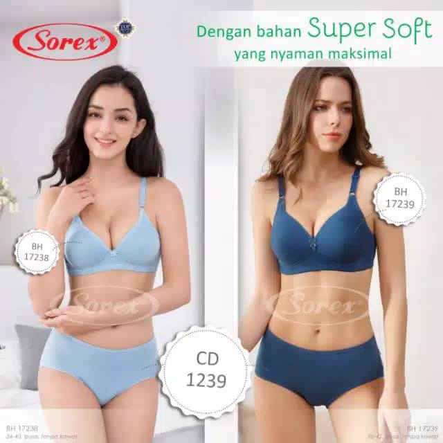 Cd Wanita Sorex 1239 / 1257 (Midi) Super Soft JAHITAN BELAKANG | Cd Basic |