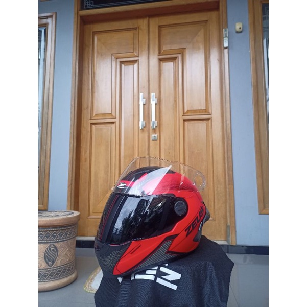 Zeus ZS 811 speedster red (L) not kyt Kyoto nfr nfj NX race kairoz ttc carbon