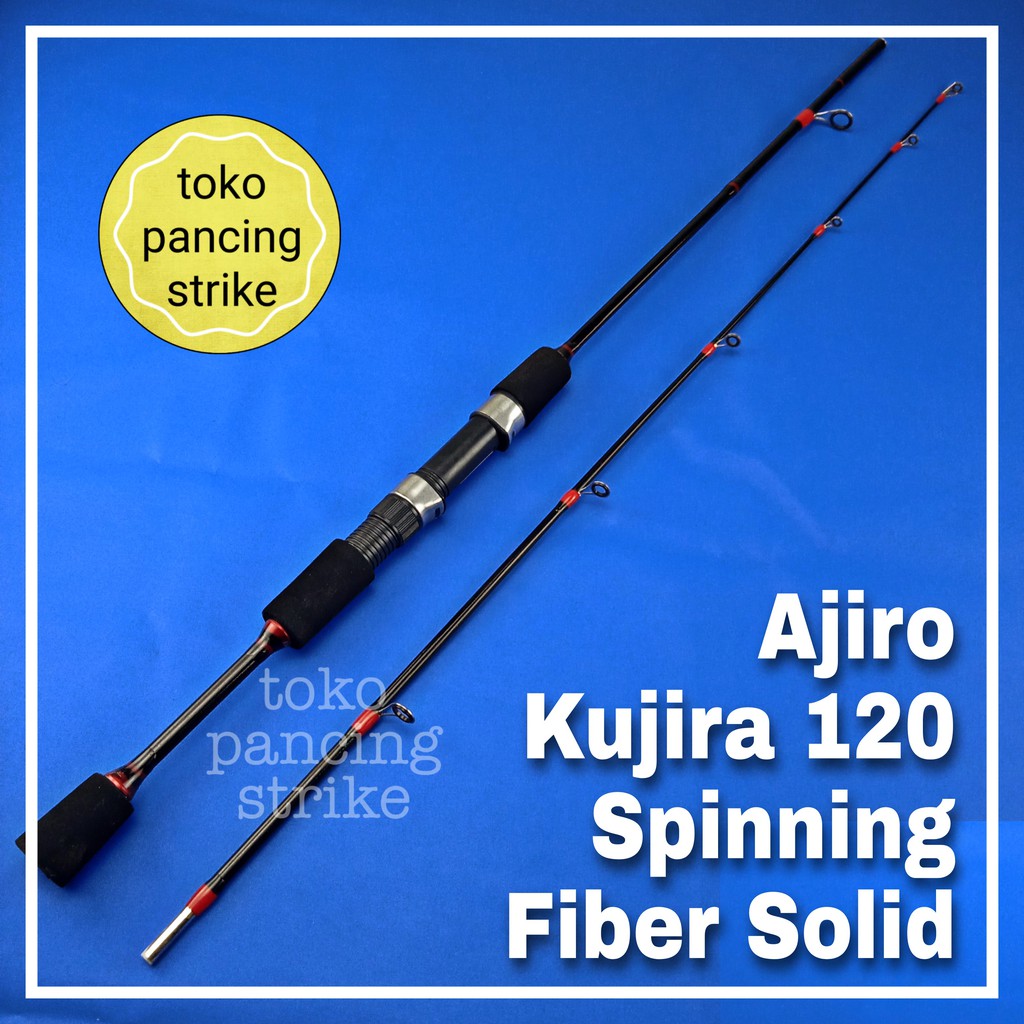 joran spinning fiber solid ajiro sakura 120 cm