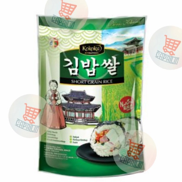 

Kokoku Kimbapssal Beras Korea 2kg / Beras Kimbab Impor Korea