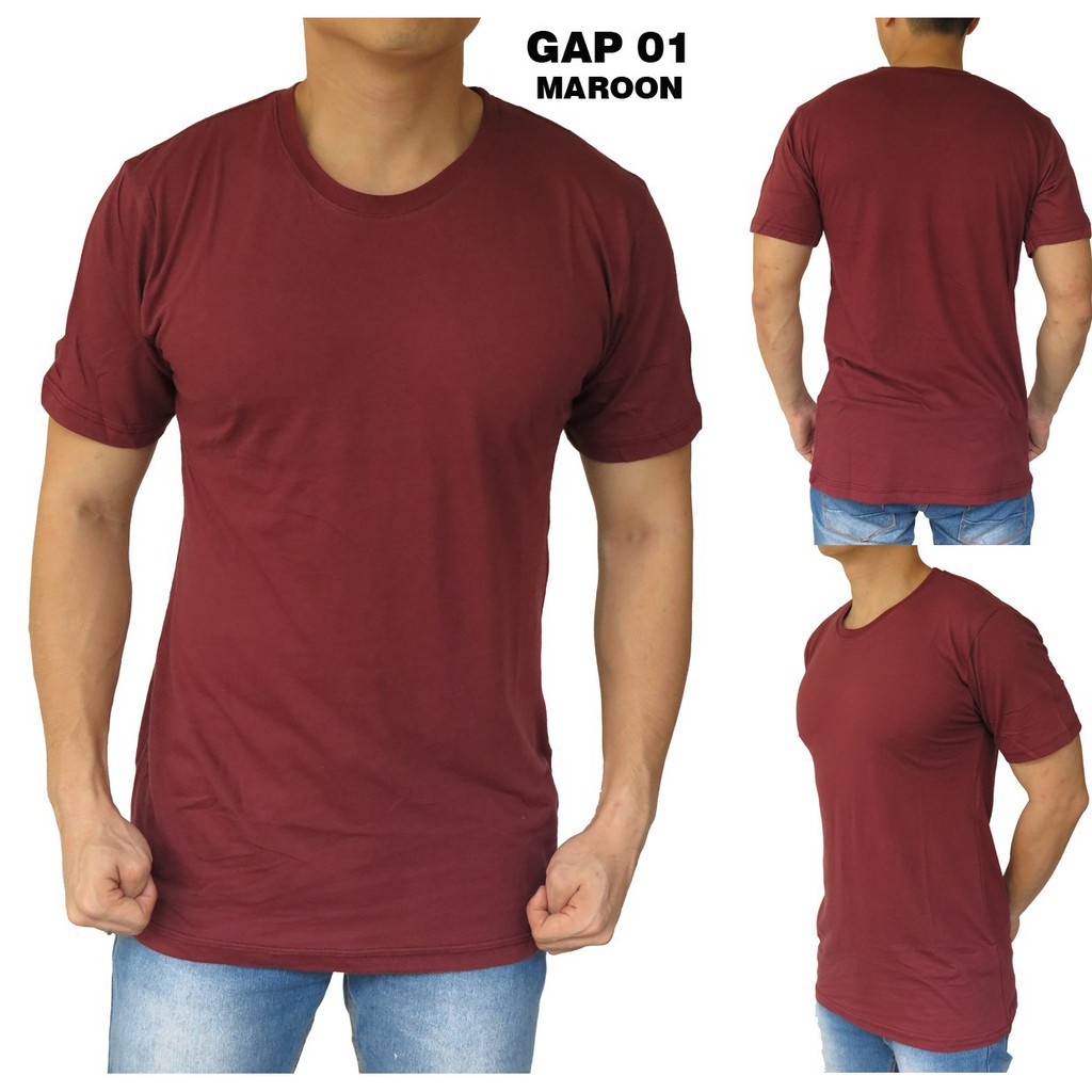 Kaos oblong polos katun Lengan Pendek GAP TSHIRT  COTTON 100 %