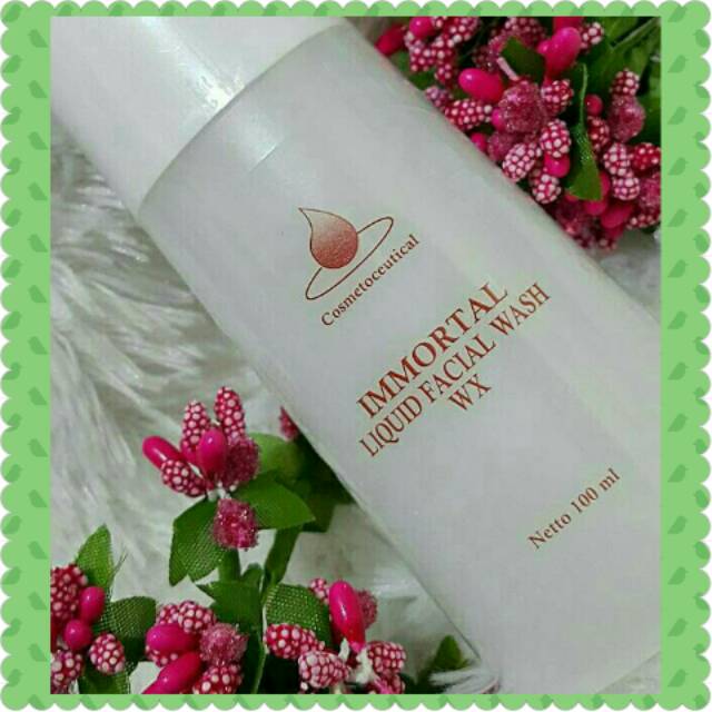 IMMORTAL LIQUID FACIAL WASH WX | FACIAL WASH WX | SABUN WAJAH PEMUTIH