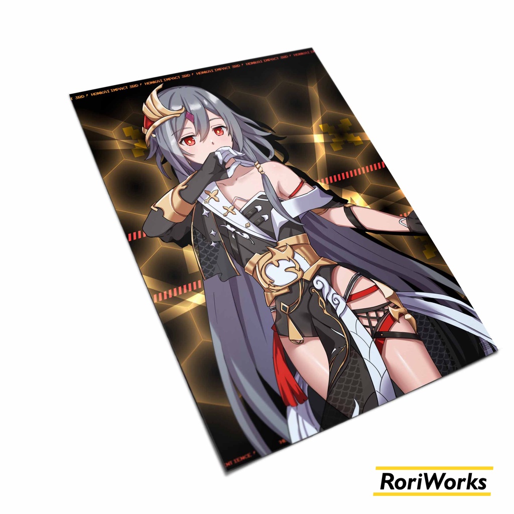 Poster Anime - Fu Hua (Herrscher of Sentience) Honkai Impact 3