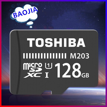 TOSHIBA 128GB 64GB 32GB microSDHC memory Card Class 10