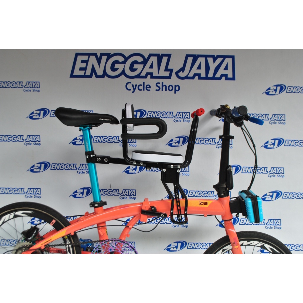 Kursi Duduk Boncengan Sepeda Anak Exotic - Bagasi Bangku Sepeda Anak Depan Besi Tebal Kuat Sepeda Li
