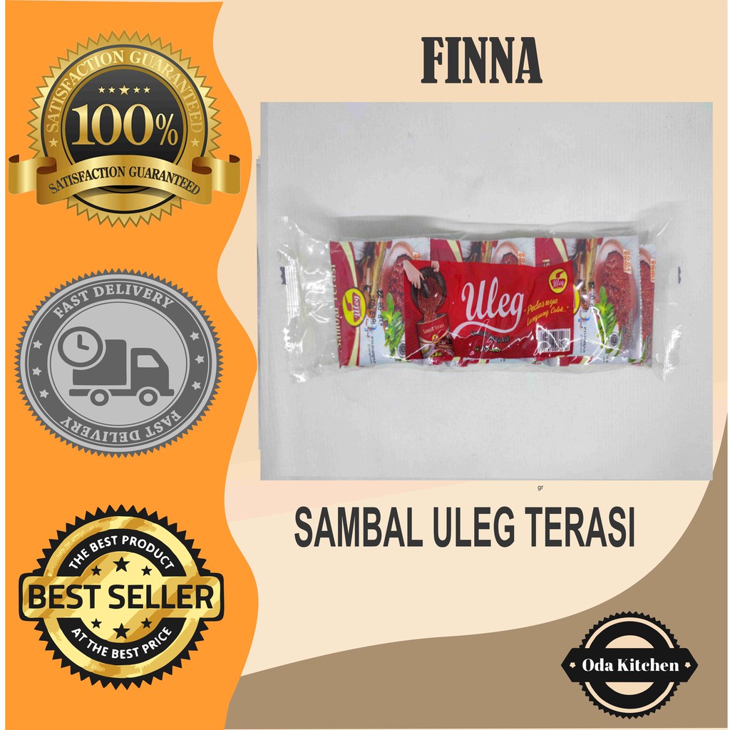 FINNA SAMBEL TERASI ULEG RENCENG 10X20gr