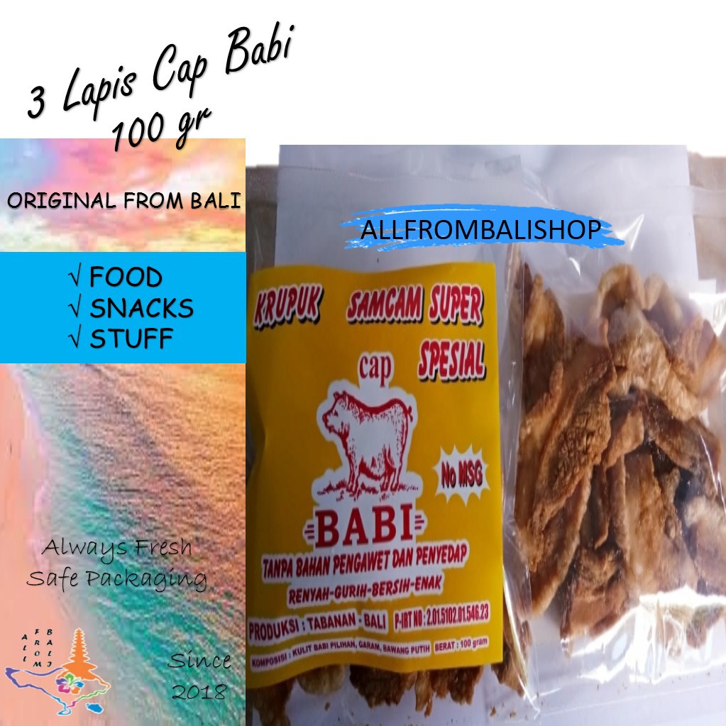 

SAMCAN 3 LAPIS CAP BABI-100 GR