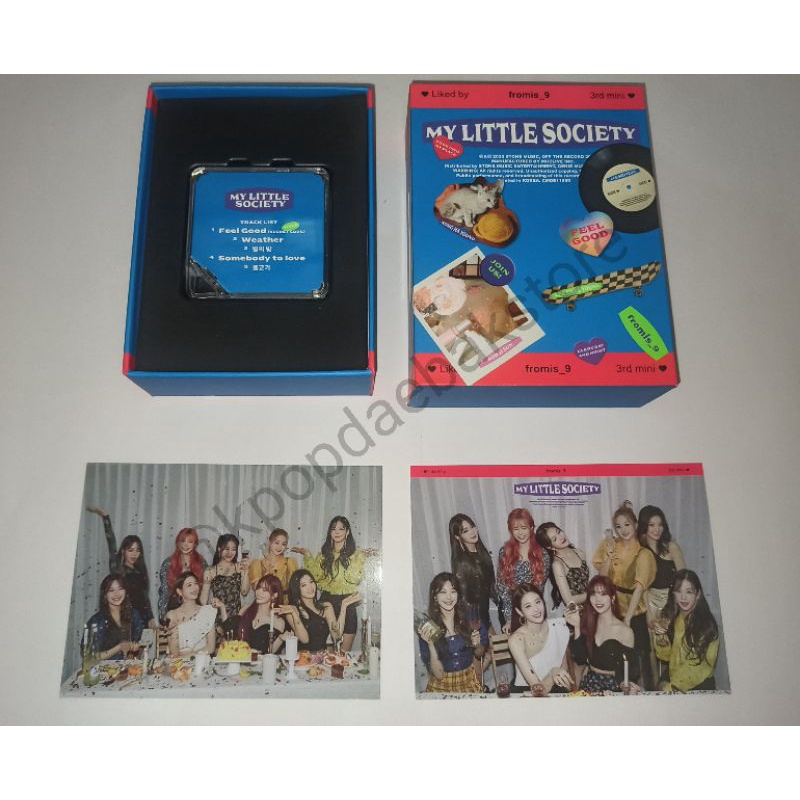 [Ready Stock] Fromis_9 Photo Card PC Kihno My little Society Fromis 9