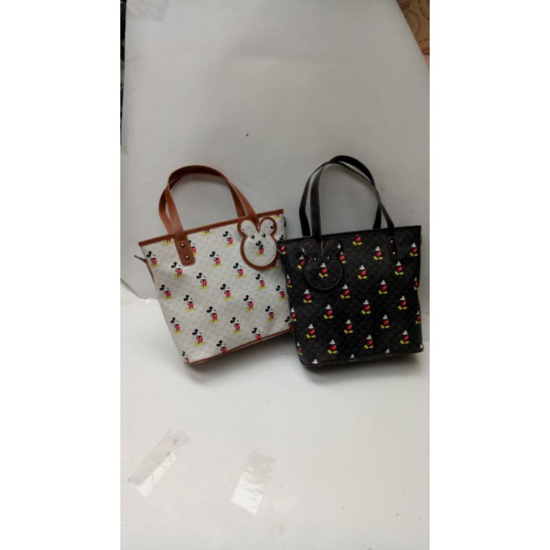 PTM-tas tote wanita motif mickey