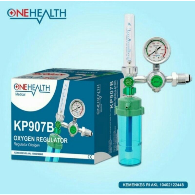 Regulator Tabung Oksigen Onehealth KP907B / Regulator Oxygen One health KP907B / Regulator Oksigen