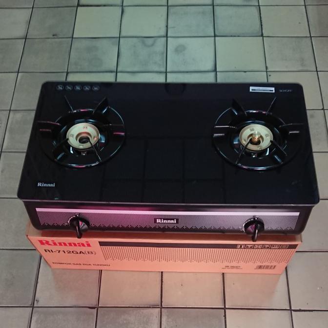 Jual Termurah Terlaris Kompor Gas Rinnai Ri 712ga B Ri 712 Ga Ri 712 Gab Kompor Gas Kaca Kompor Indonesia Shopee Indonesia