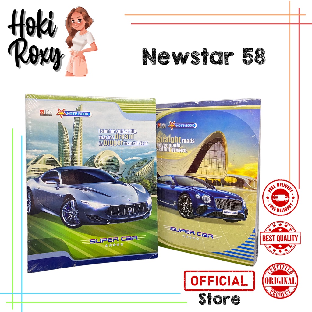

BUKU TULIS NEWSTAR 58 LEMBAR