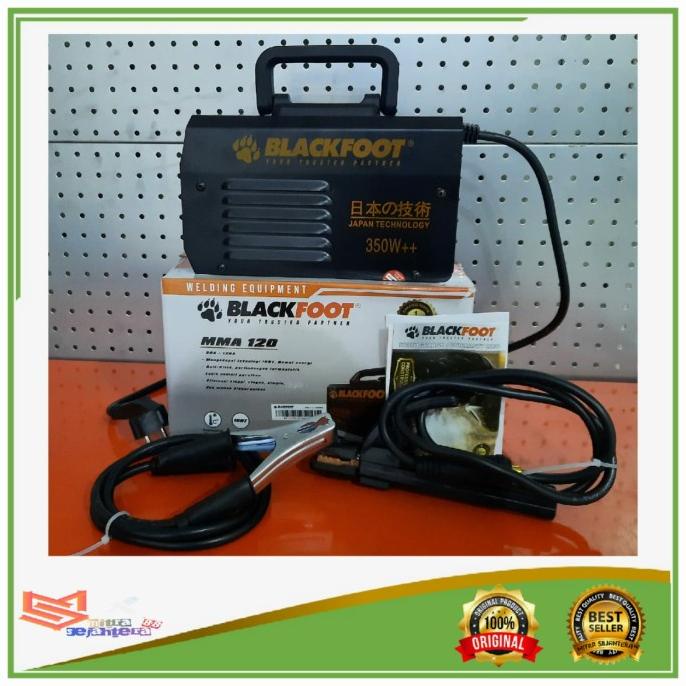 Promo Mesin Travo Las Trafo Inverter 350 Watt IGBT MMA 120 A Hitam