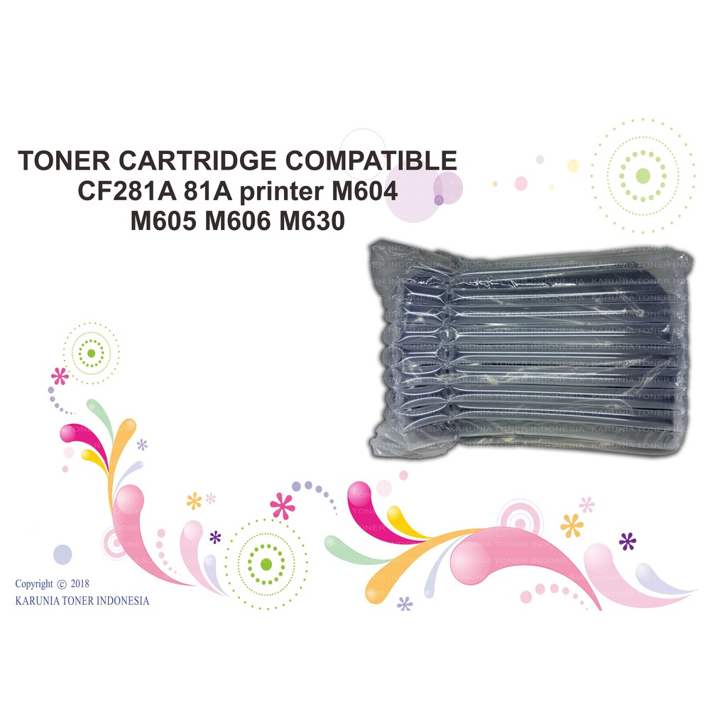 TONER CARTRIDGE COMPATIBLE CF281A 81A printer M604 M605 M606 M630