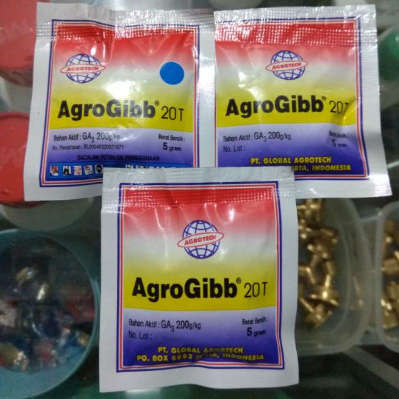 Agrogibb 20 T 5 gram pertumbuhan GA3