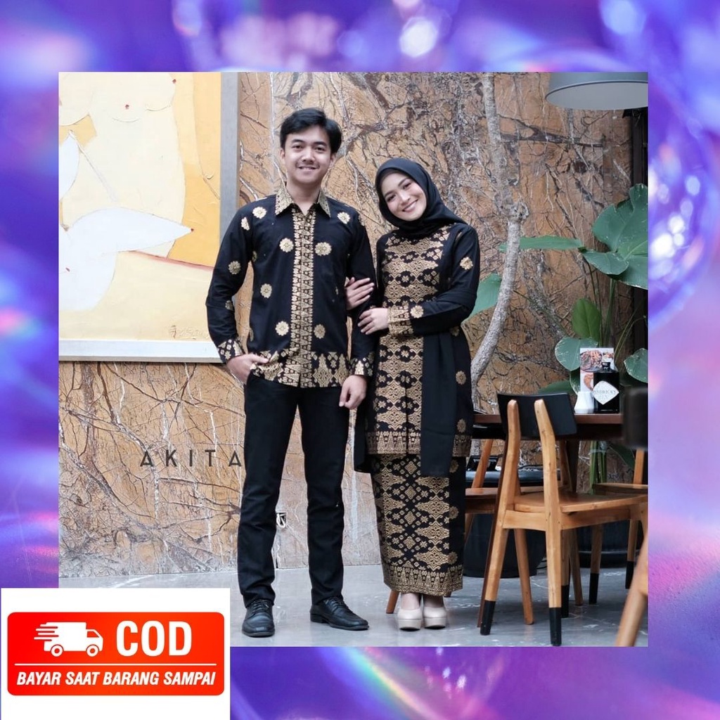 Ready jumbo batik couple pasangan kode candra baju kondangan kekinian baju remaja kekinian II kebaya