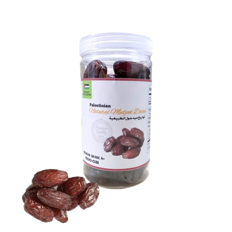 Kurma Medjool Premium Organic Kemasan Toples Palistine//Palestina 500gr