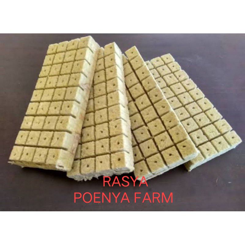 Rockwool/media tanam Hidroponik