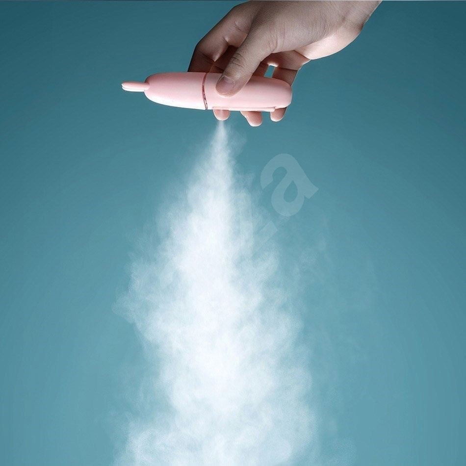 Baseus USB Humidifier Nano Mist Sprayer Facial Steamer Moisturizer Nebulizer 15ml - ACBSY-0G - White