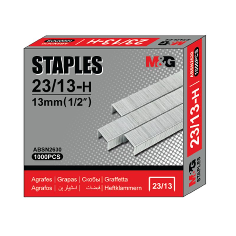

Gramedia Yogya - M&G ABSN2630 Staples 23/13 Heavy Duty / Kurnia Agung