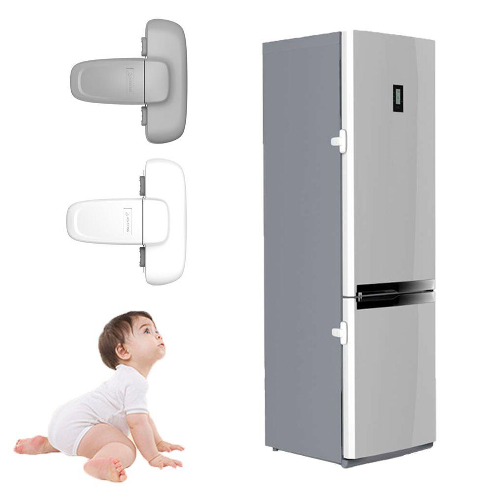 NEEDWAY Kunci Pintu Kulkas Rumah Anak Kunci Lemari Pelindung Freezer Lock