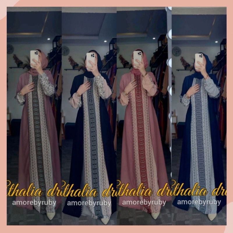 ATHALIA DRESS AMORE BY RUBY GAMIS MURAH
