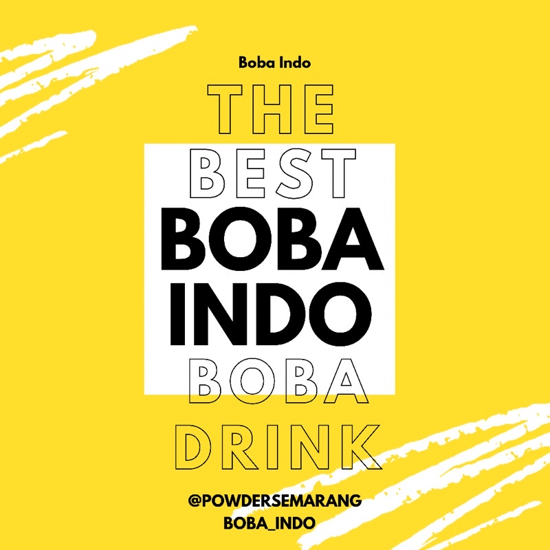 

Paket minuman boba kekinian dalam kemasan
