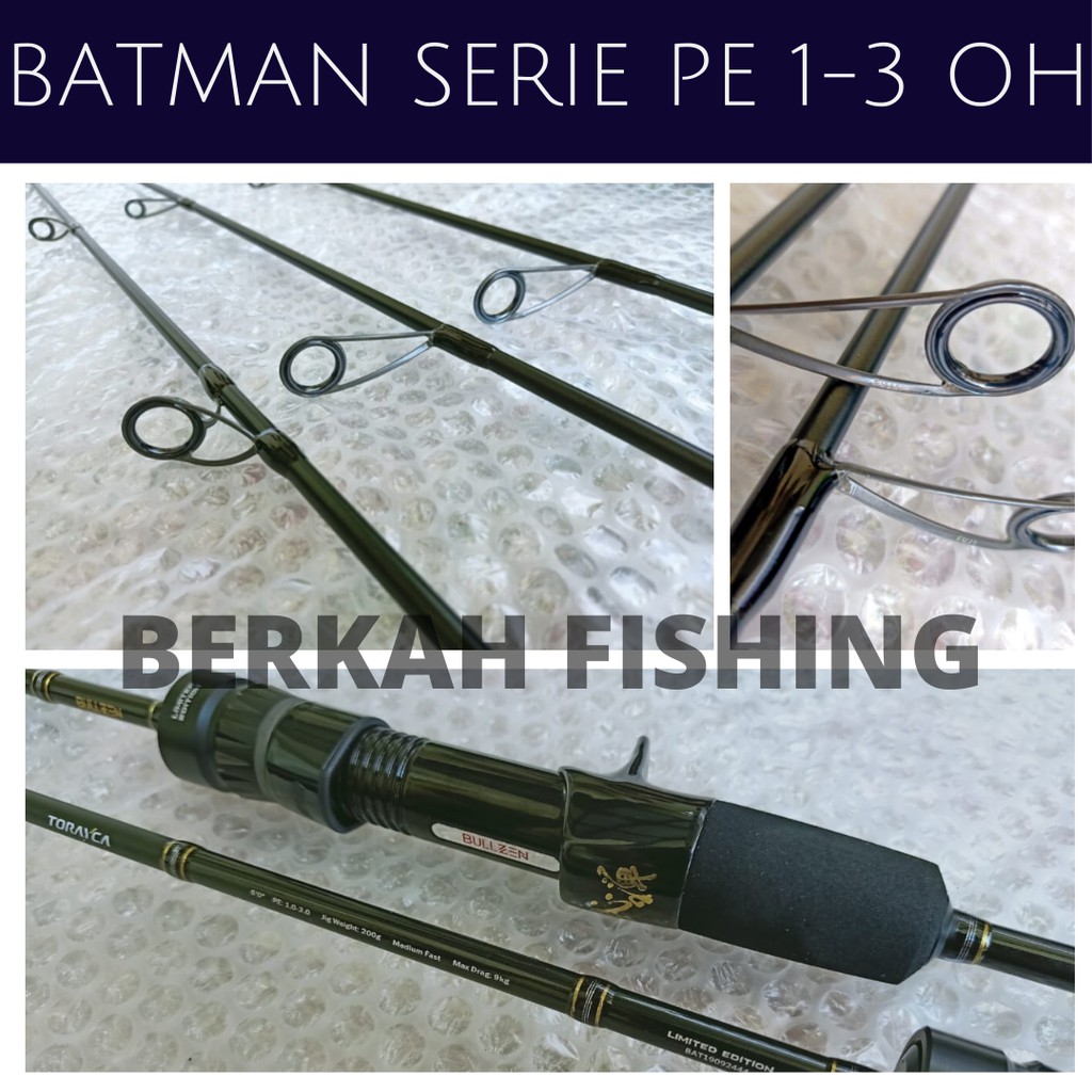 ROD BATMAN SERIES PE 1 - 3 OH  BULLZEN ORIGINAL BERHOLOGRAM DISTRIBUTOR RESMI
