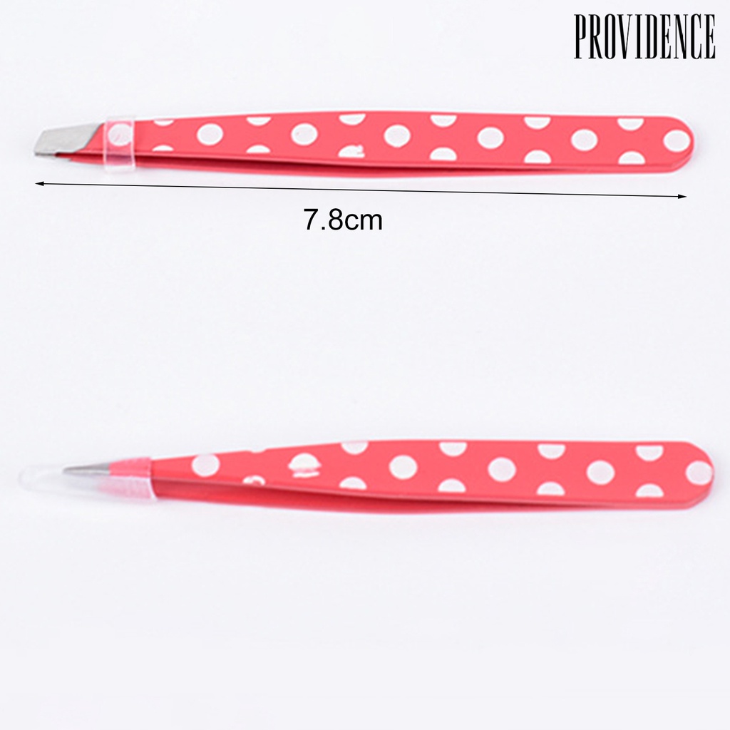 2pcs / Set Pinset Cukur Alis Bahan Stainless Steel Anti Slip Tahan Karat Untuk Wanita