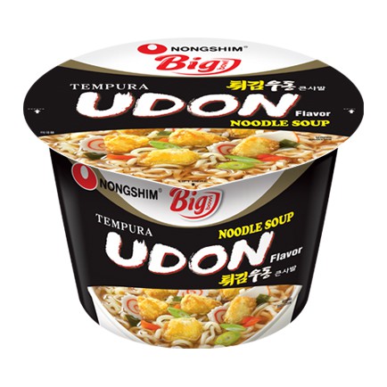 

BIG BOWL TEMPURA UDON NOODLE / NONGSHIM BIG BOWL NOODLE SPICY SHRIMP NONGSHIM