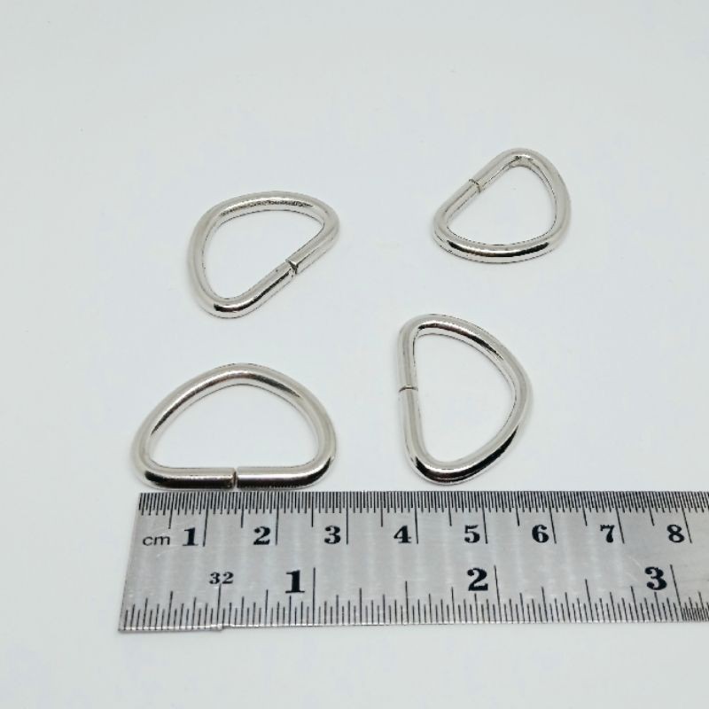 RING D TAS BESI UKURAN 2.5 CM NIKEL