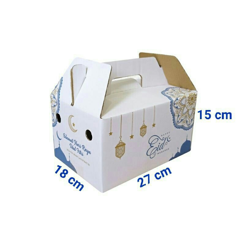 

box parcel lebaran - box jinjing lebaran - dus parcel - box hampers idul fitri