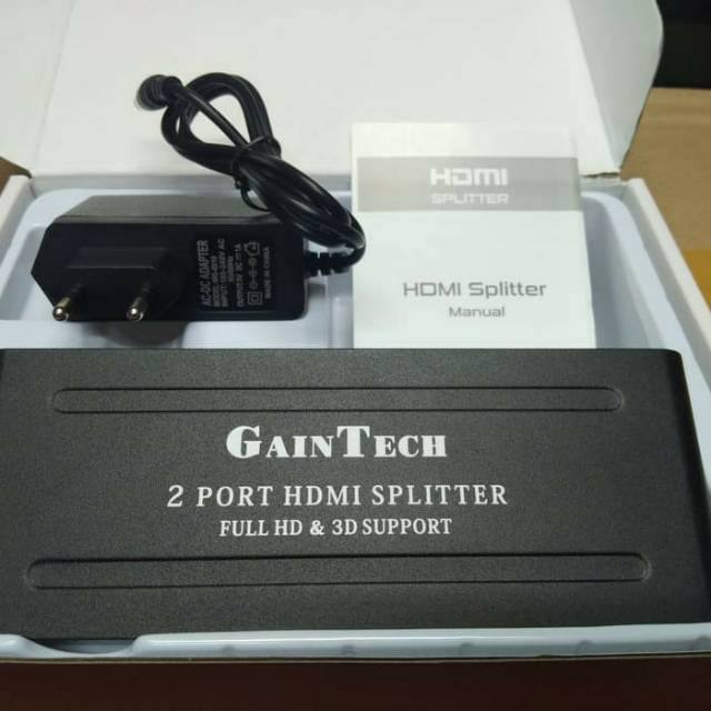 Gaintech HDMI Splitter 2Port 1-2