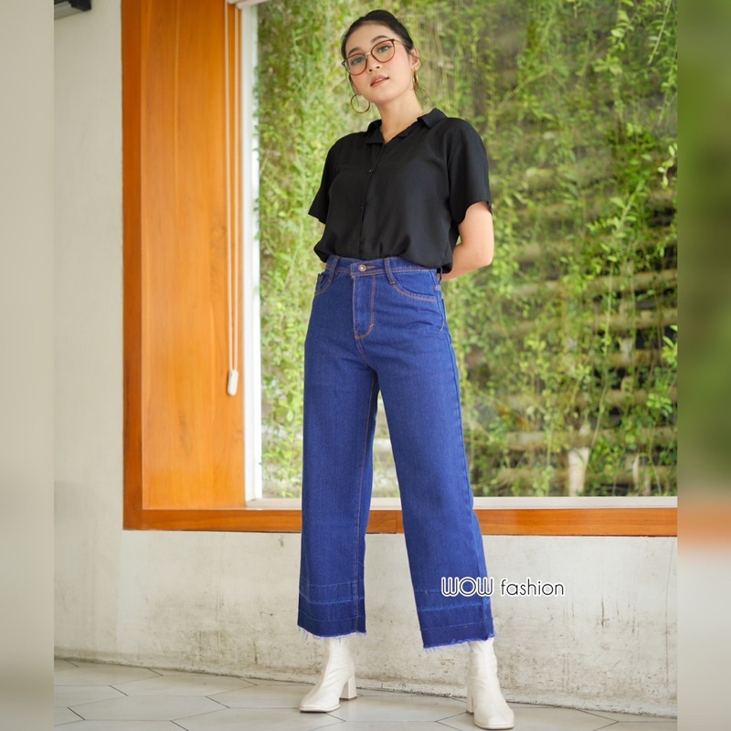 VOLCA YASMIN KULOT JEANS WANITA