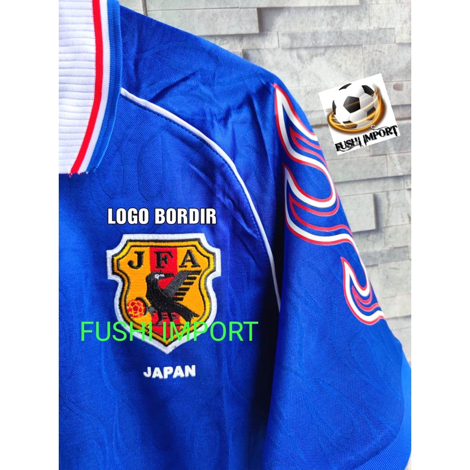 RETRO | Jersey Baju Bola Jepang Home 1998 Piala Dunia Grade Ori