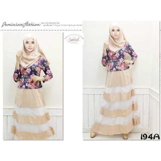 gamis merinda maxi busana muslim ready stock
