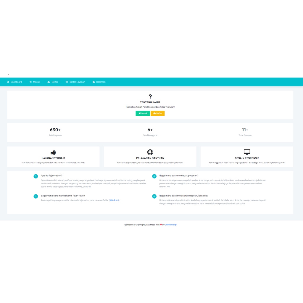 Script smm auto oper murah tinggal install